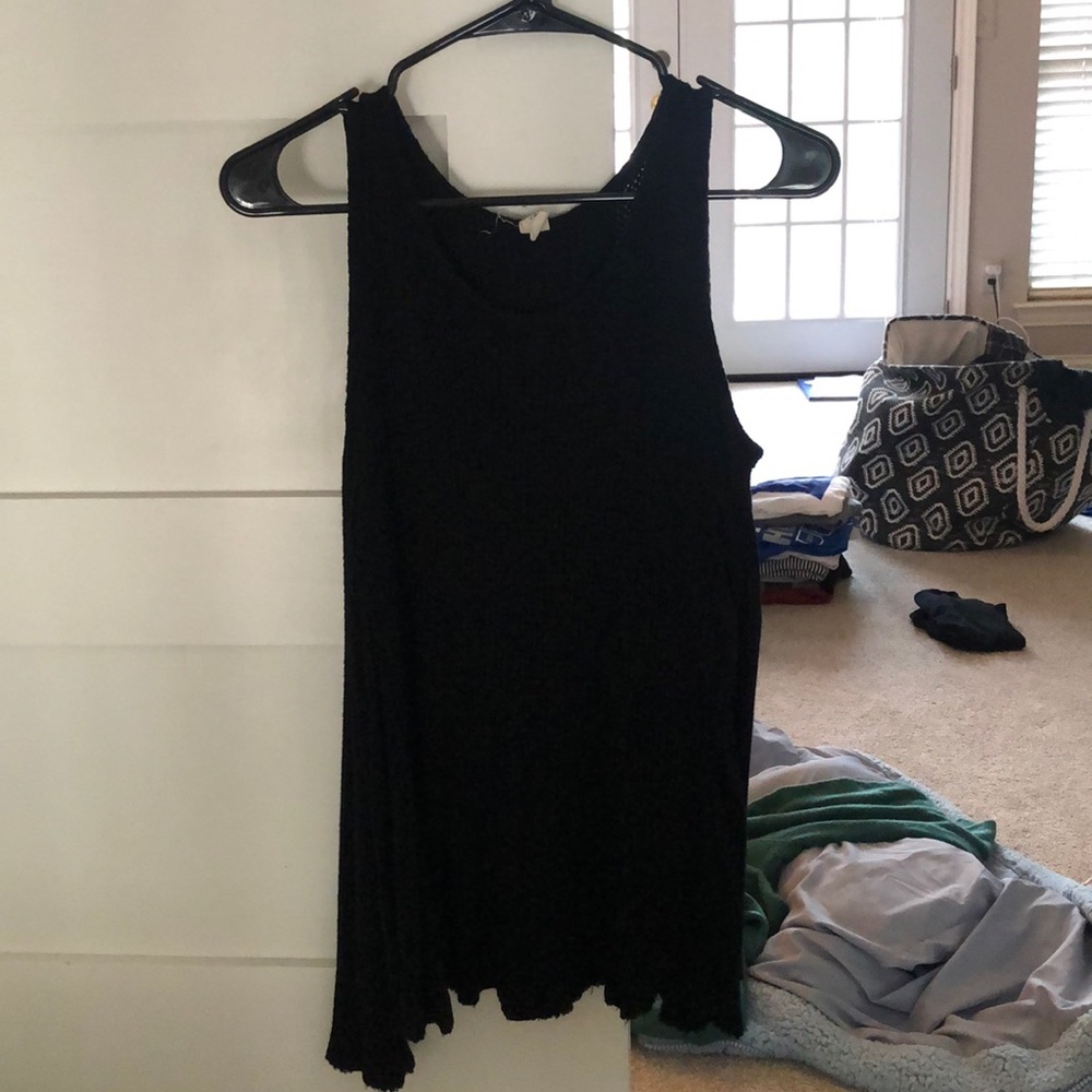 Lazy Sunday Shoulder Cut Out Sweater/Knit Blouse